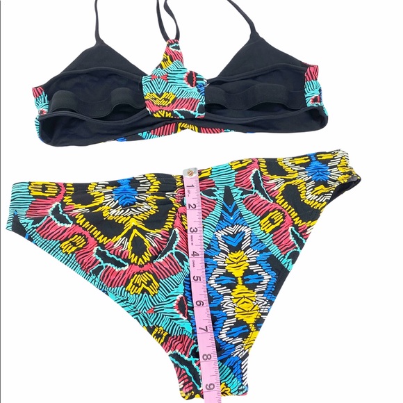 L*Space Wild Night Moroccan Dream Reversible Racerback Bikini - Picture 13 of 15